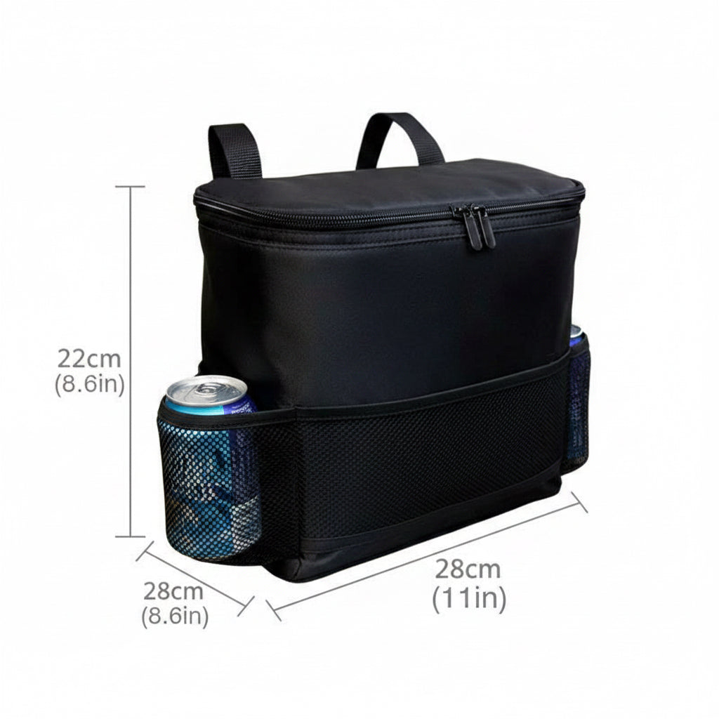 Organisateur de siège avec isolation thermique