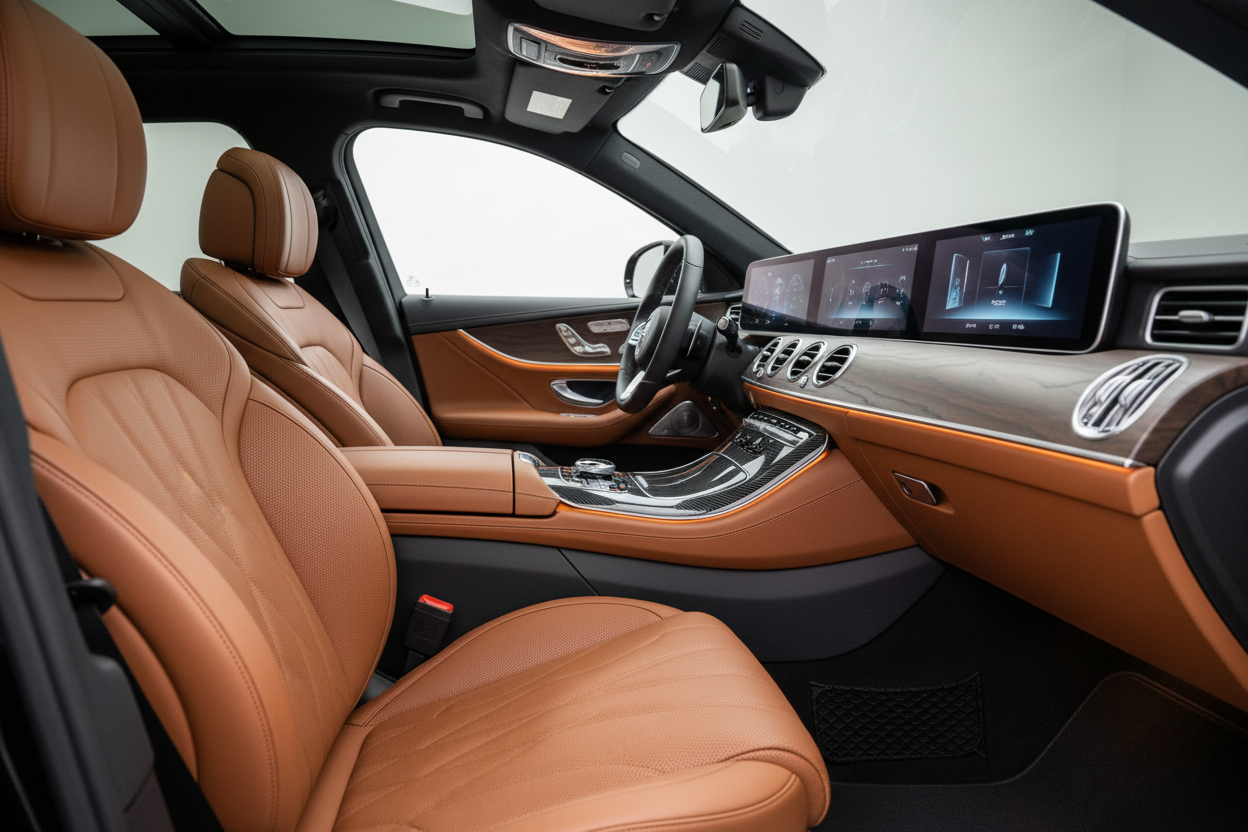 Intérieur classe de véhicule